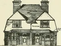 An illustration from The cheap cottage and small house : a manual of economical building (1913)