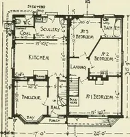 An illustration from The cheap cottage and small house : a manual of economical building (1913)