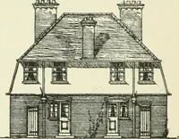 An illustration from The cheap cottage and small house : a manual of economical building (1913)