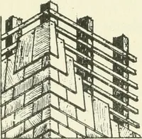 An illustration from The cheap cottage and small house : a manual of economical building (1913)