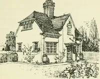 An illustration from The cheap cottage and small house : a manual of economical building (1913)