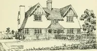 An illustration from The cheap cottage and small house : a manual of economical building (1913)