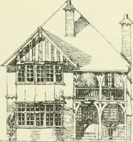An illustration from The cheap cottage and small house : a manual of economical building (1913)