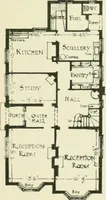 An illustration from The cheap cottage and small house : a manual of economical building (1913)