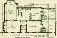 An illustration from The cheap cottage and small house : a manual of economical building (1913)