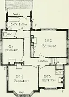 An illustration from The cheap cottage and small house : a manual of economical building (1913)