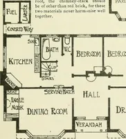 An illustration from The cheap cottage and small house : a manual of economical building (1913)