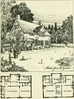 An illustration from The cheap cottage and small house : a manual of economical building (1913)