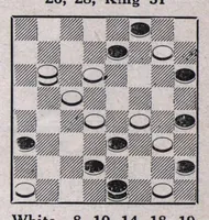 An illustration from The Morris Systems Checkerist (January, 1926) (1926)