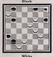 An illustration from The Morris Systems Checkerist (January, 1926) (1926)