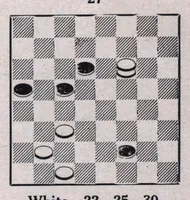 An illustration from The Morris Systems Checkerist (January, 1926) (1926)