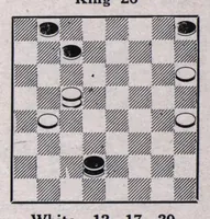 An illustration from The Morris Systems Checkerist (January, 1926) (1926)