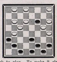 An illustration from The Morris Systems Checkerist (January, 1926) (1926)