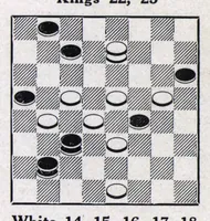 An illustration from The Morris Systems Checkerist (February, 1926) (1926)