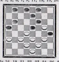 An illustration from The Morris Systems Checkerist (March, 1926) (1926)