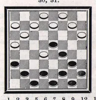 An illustration from The Morris Systems Checkerist (April, 1926) (1926)