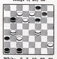 An illustration from The Morris Systems Checkerist (May, 1926) (1926)