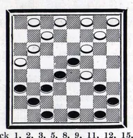 An illustration from The Morris Systems Checkerist (May, 1926) (1926)