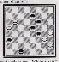 An illustration from The Morris Systems Checkerist (July, 1926) (1926)