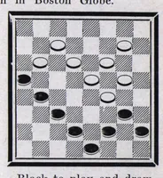 An illustration from The Morris Systems Checkerist (September/October, 1926) (1926)