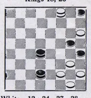 An illustration from The Morris Systems Checkerist (September/October, 1926) (1926)