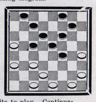 An illustration from The Morris Systems Checkerist (September/October, 1926) (1926)