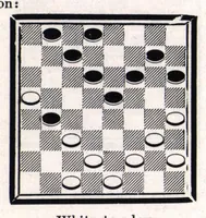 An illustration from The Morris Systems Checkerist (November, 1926) (1926)