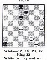 An illustration from The Morris Systems Checkerist (December, 1926) (1926)
