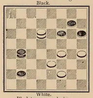 An illustration from Checkers (1895)