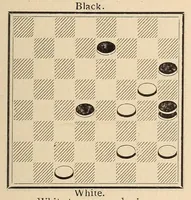 An illustration from Checkers (1895)