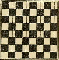 An illustration from Checkers; a treatise on the game (1896)
