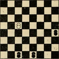 An illustration from Checkers; a treatise on the game (1896)