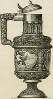 Picture 42 of 187 from Chefs-d'oeuvre des arts industriels; céramique -verrerie et vitraux-émaux-métaux-orfévrerie et bijouterie-tapisserie; deux cents gravures sur bois (1866), leaf 149