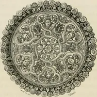 Picture 45 of 187 from Chefs-d'oeuvre des arts industriels; céramique -verrerie et vitraux-émaux-métaux-orfévrerie et bijouterie-tapisserie; deux cents gravures sur bois (1866), leaf 153