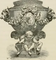 Picture 59 of 187 from Chefs-d'oeuvre des arts industriels; céramique -verrerie et vitraux-émaux-métaux-orfévrerie et bijouterie-tapisserie; deux cents gravures sur bois (1866), leaf 193