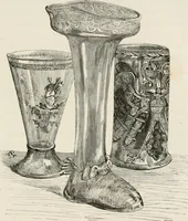 Picture 79 of 187 from Chefs-d'oeuvre des arts industriels; céramique -verrerie et vitraux-émaux-métaux-orfévrerie et bijouterie-tapisserie; deux cents gravures sur bois (1866), leaf 290