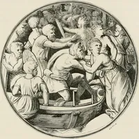 Picture 102 of 187 from Chefs-d'oeuvre des arts industriels; céramique -verrerie et vitraux-émaux-métaux-orfévrerie et bijouterie-tapisserie; deux cents gravures sur bois (1866), leaf 364