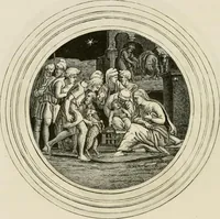 Picture 103 of 187 from Chefs-d'oeuvre des arts industriels; céramique -verrerie et vitraux-émaux-métaux-orfévrerie et bijouterie-tapisserie; deux cents gravures sur bois (1866), leaf 365
