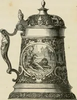 Picture 150 of 187 from Chefs-d'oeuvre des arts industriels; céramique -verrerie et vitraux-émaux-métaux-orfévrerie et bijouterie-tapisserie; deux cents gravures sur bois (1866), leaf 503