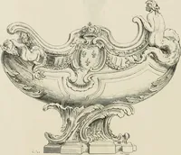 Picture 177 of 187 from Chefs-d'oeuvre des arts industriels; céramique -verrerie et vitraux-émaux-métaux-orfévrerie et bijouterie-tapisserie; deux cents gravures sur bois (1866), leaf 569