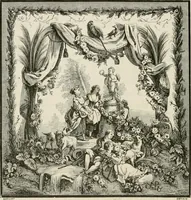 Picture 183 of 187 from Chefs-d'oeuvre des arts industriels; céramique -verrerie et vitraux-émaux-métaux-orfévrerie et bijouterie-tapisserie; deux cents gravures sur bois (1866), leaf 599