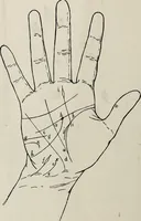 An illustration from Cheiro's language of the hand : complete practical work on the sciences of cheirognomy and cheiromancy, containing the system, rules, and experience of Cheiro [pseud.] fifty-five full-page illustrations, and over two hundred engravings of lines, mounts, and marks (1900)