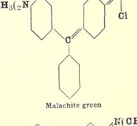 An illustration from The chemistry of the coal-tar dyes (1919)