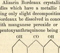 An illustration from Chemistry of the organic dye-stuffs (1892)