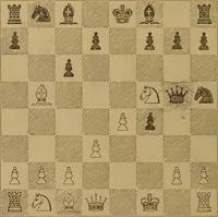 An illustration from The chess openings (1880)