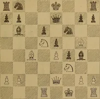 An illustration from The chess openings (1880)