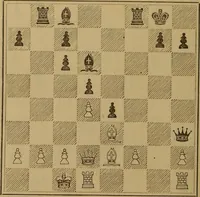 An illustration from The chess openings (1880)