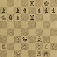 An illustration from The chess openings (1880)