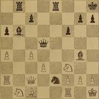 An illustration from The chess openings (1880)