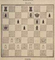 An illustration from The chess-players' manual : containing the laws of the game according to the revised code laid down by the British chess association in 1862 (1888)